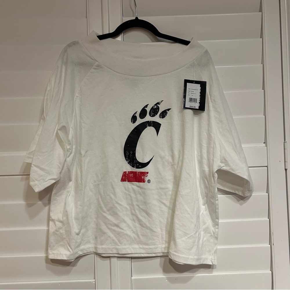 Profile Varsity UC Short Sleeved Tee White Multi Size 1X